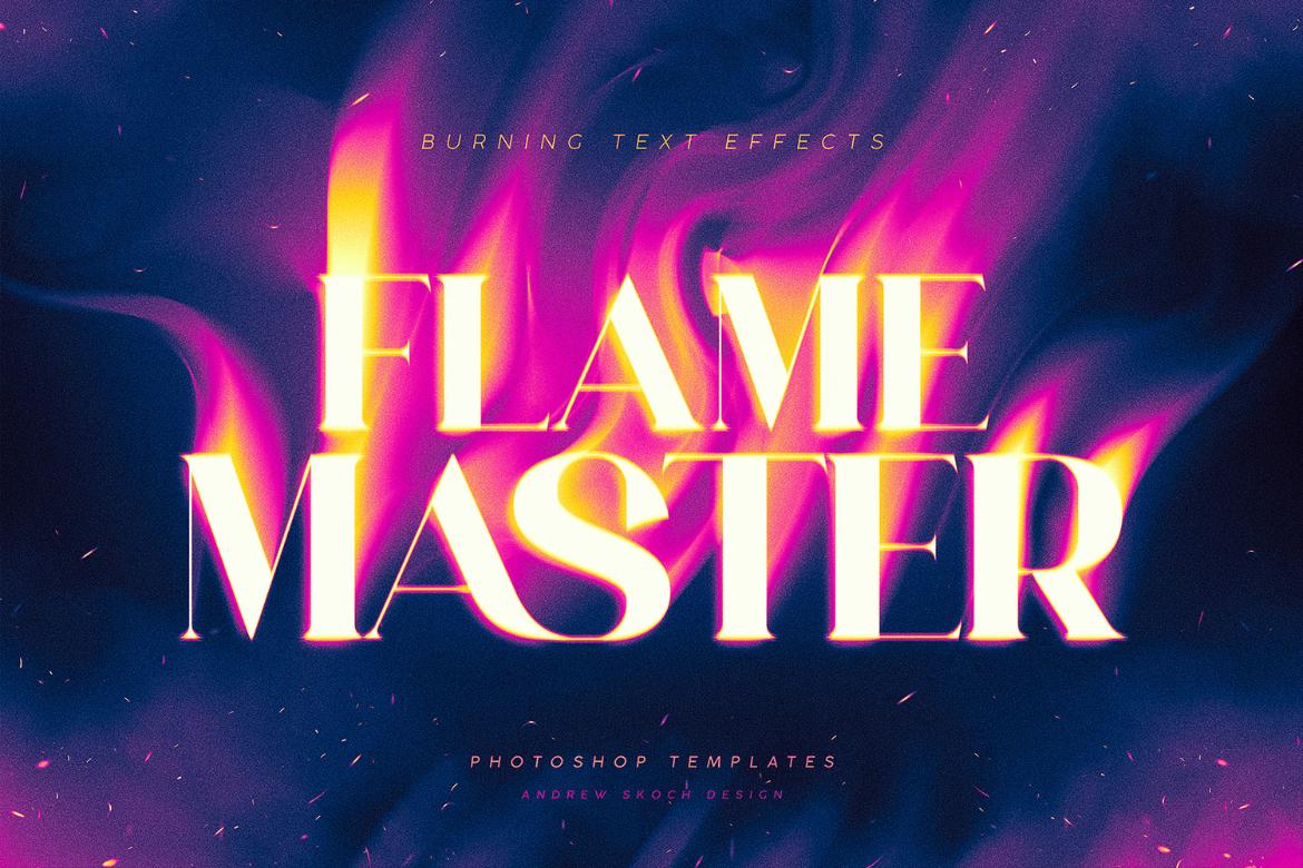 Burning Text Effects