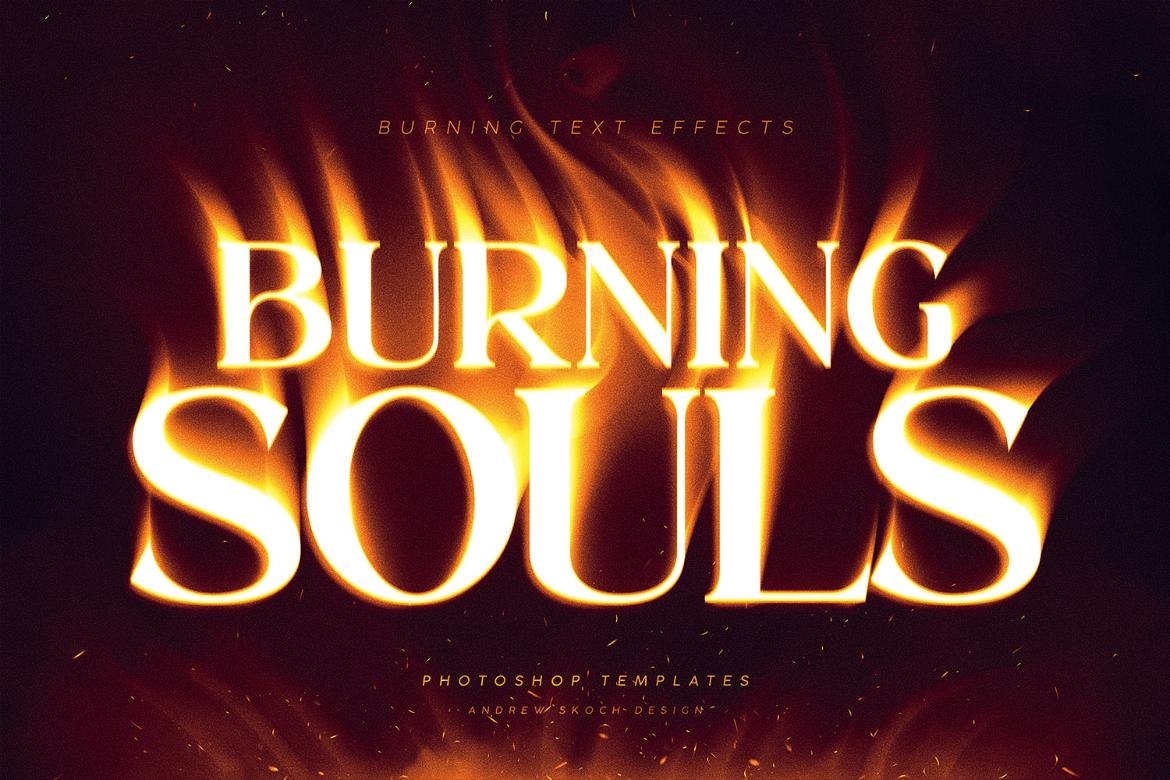 Burning Text Effects