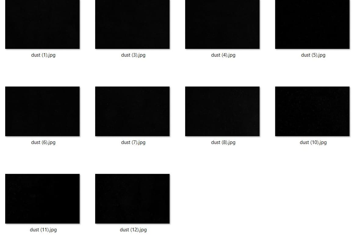 10 Dust Overlay