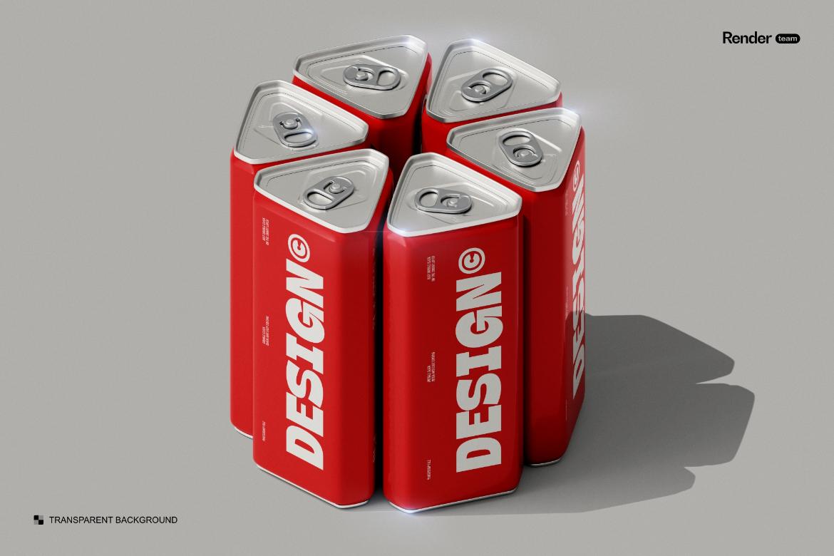 Soda / Beer Can Mockup Set