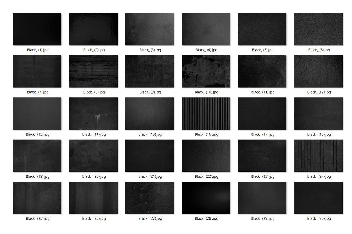 30 Black Texture HQ