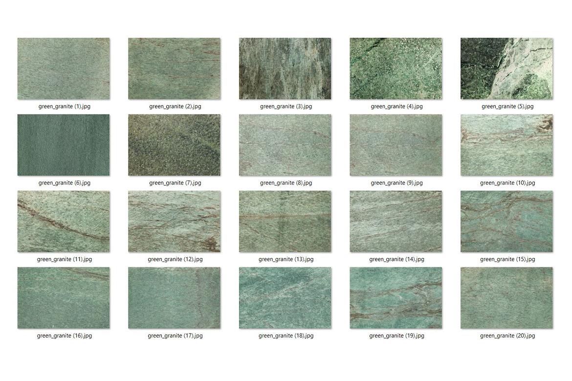 20 Green Granite Textures