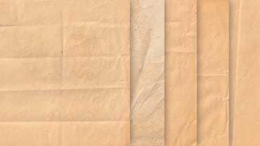 20 Folded Old Paper Texture