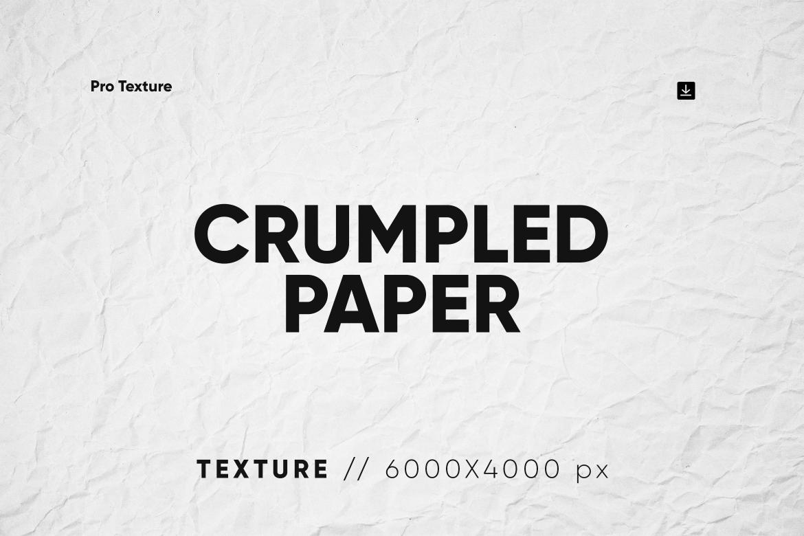 20 Crumpled Paper Texture