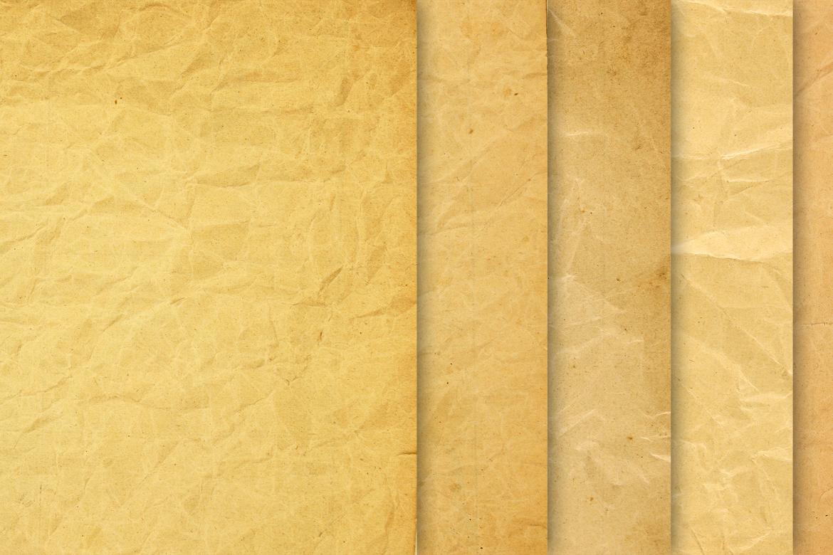 20 Crumpled Old Paper Texture