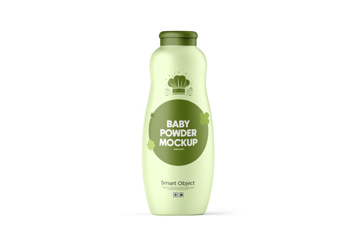 Powder Bottle Mockup