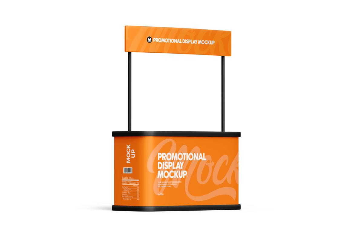 Promo Display Stand Mockup