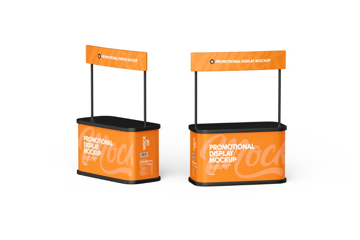 Promo Display Stand Mockup