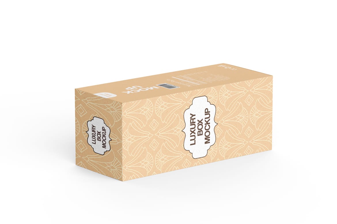 Slim Tall Box Mockup