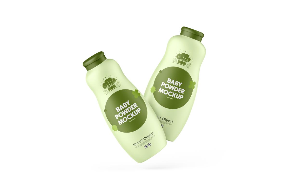 Powder Bottle Mockup