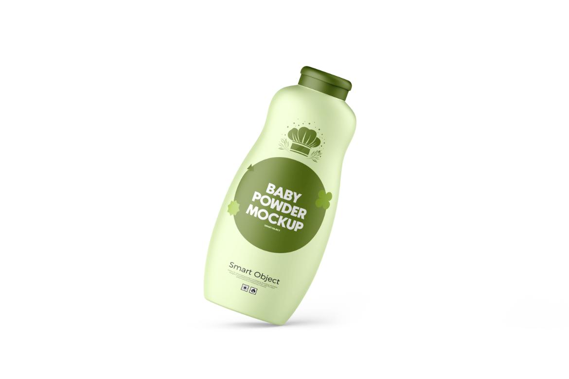 Powder Bottle Mockup