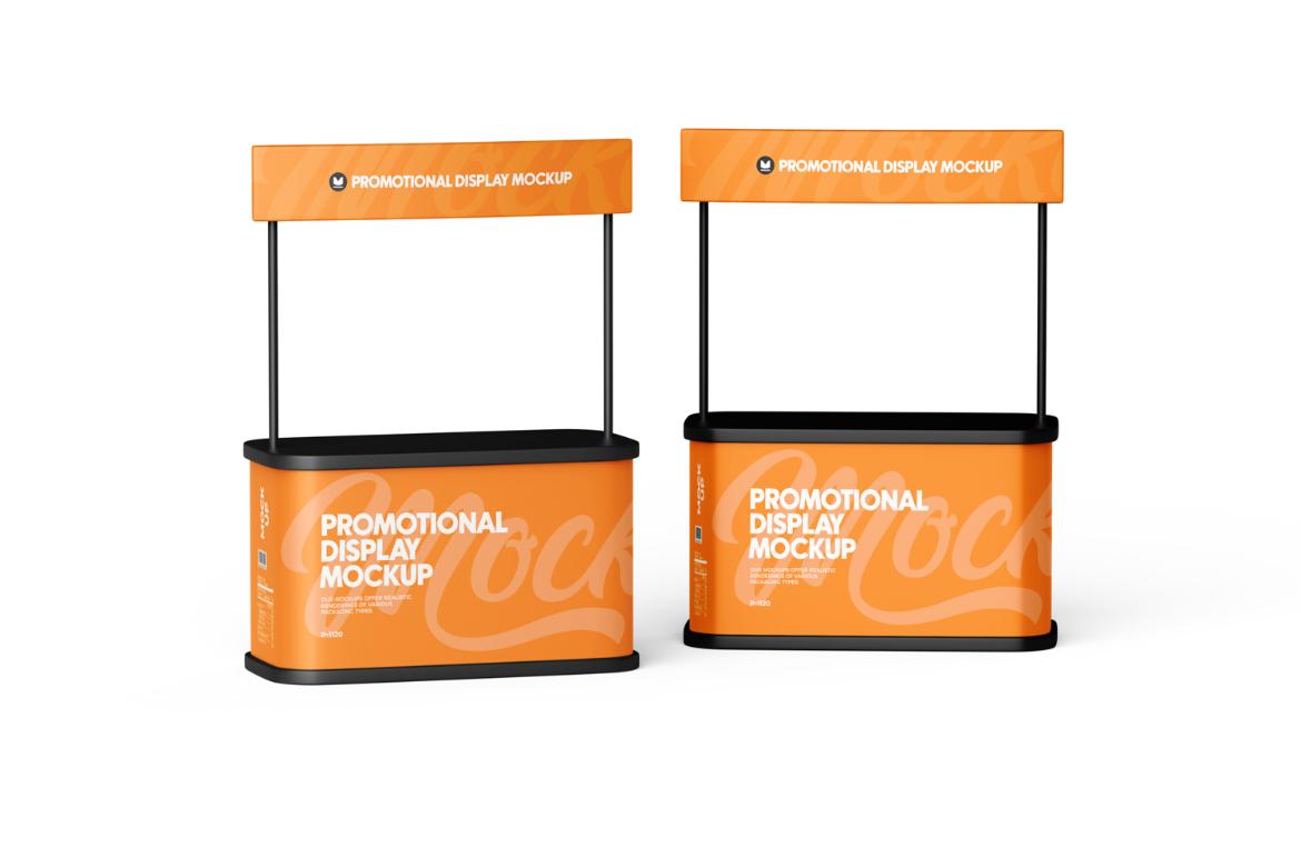 Promo Display Stand Mockup