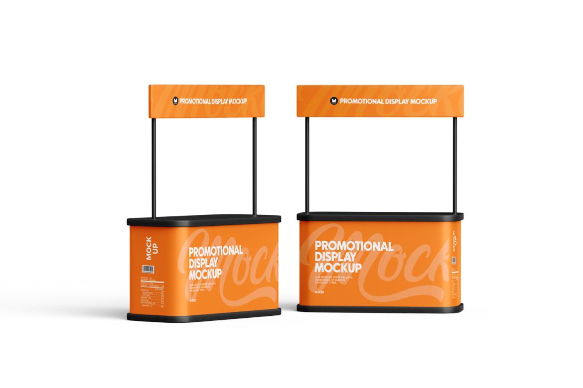 Promo Display Stand Mockup