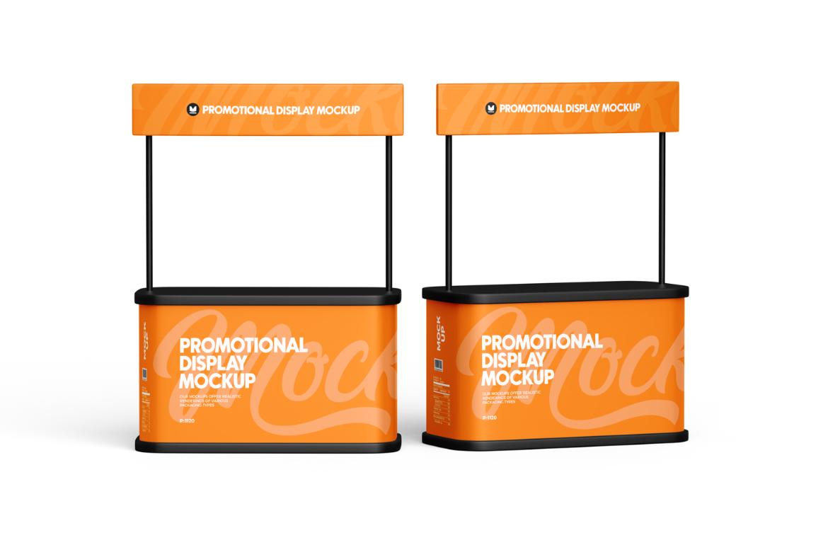 Promo Display Stand Mockup