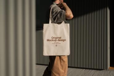 Tote Bag Mockup Urban Style