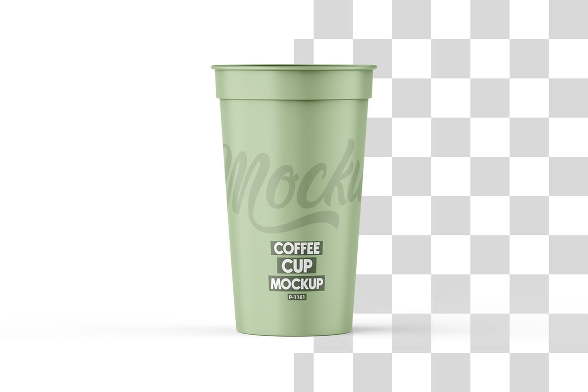 Coffee Cup Packaging Mockup