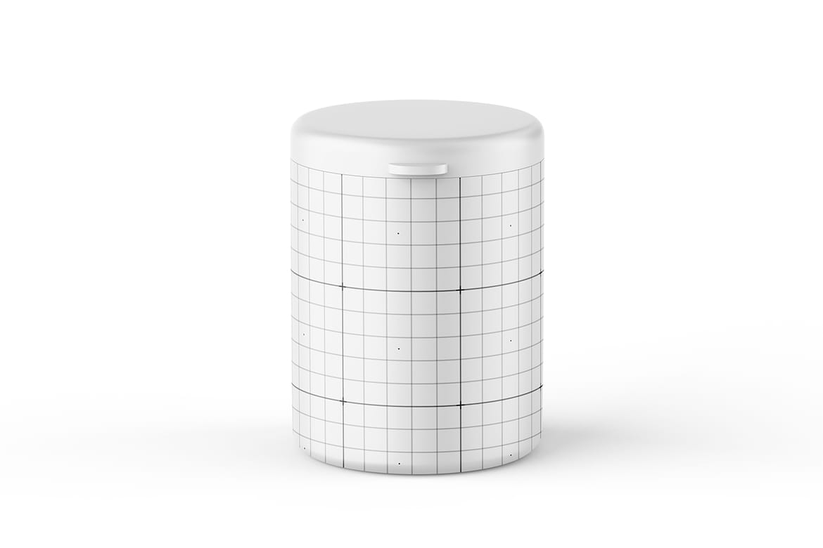 Protein Powder Jar Mockup