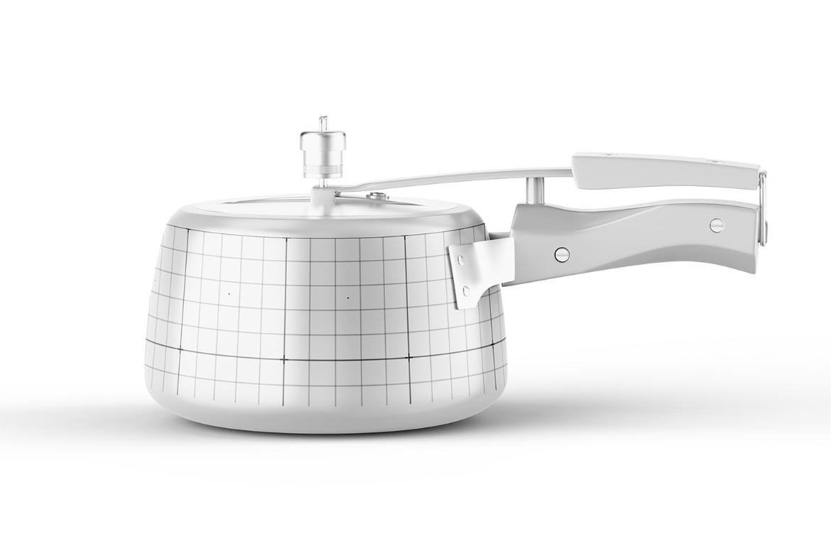 Attractive Pressure Cooker Mockup