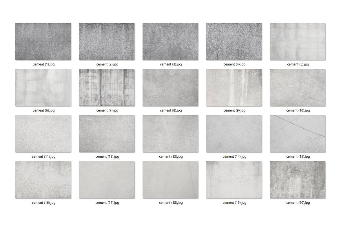 20 Cement Texture