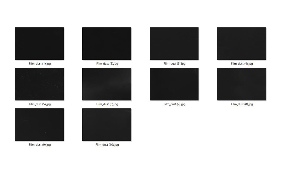 10 Film Dust Texture