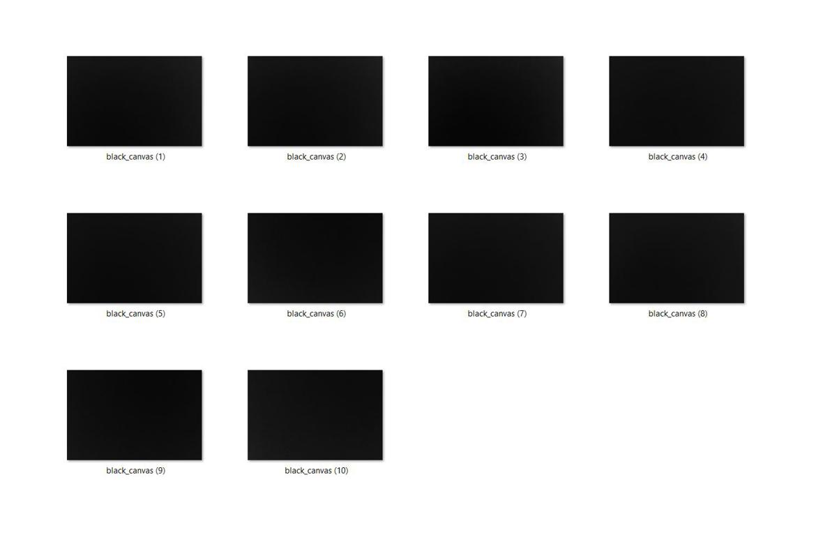 10 Black Canvas Texture