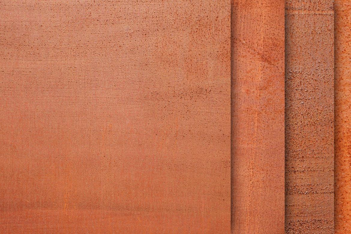 20 Corten Steel Texture