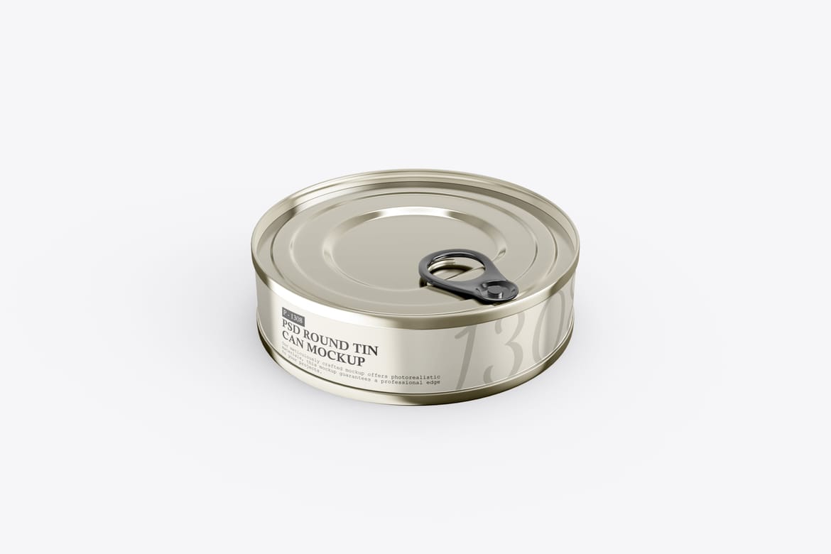Tin Can PSD Mockup