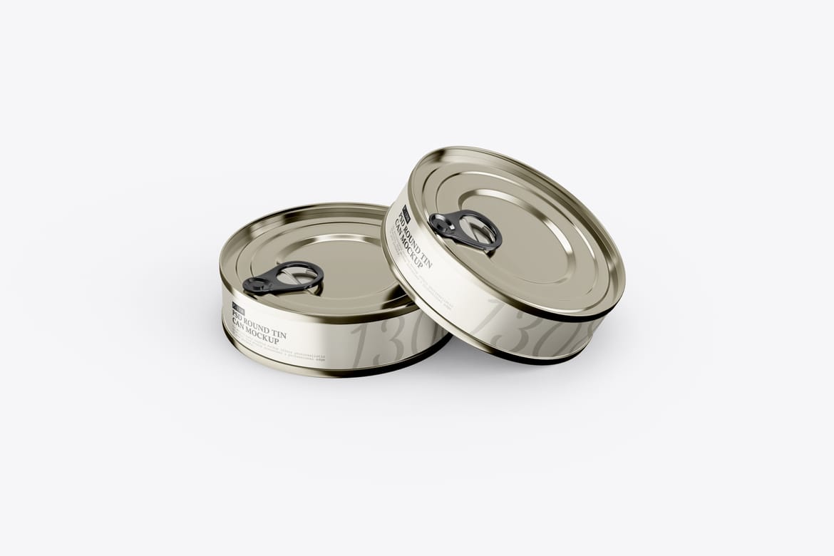 Tin Can PSD Mockup