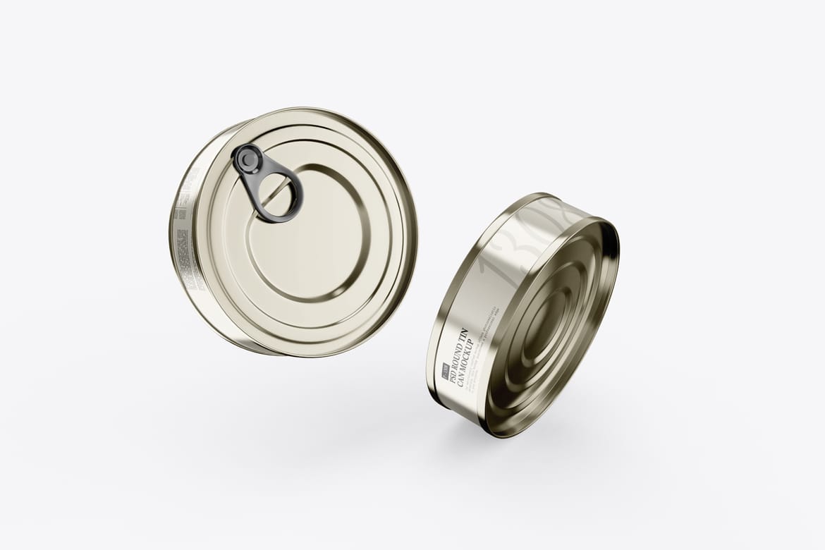 Tin Can PSD Mockup