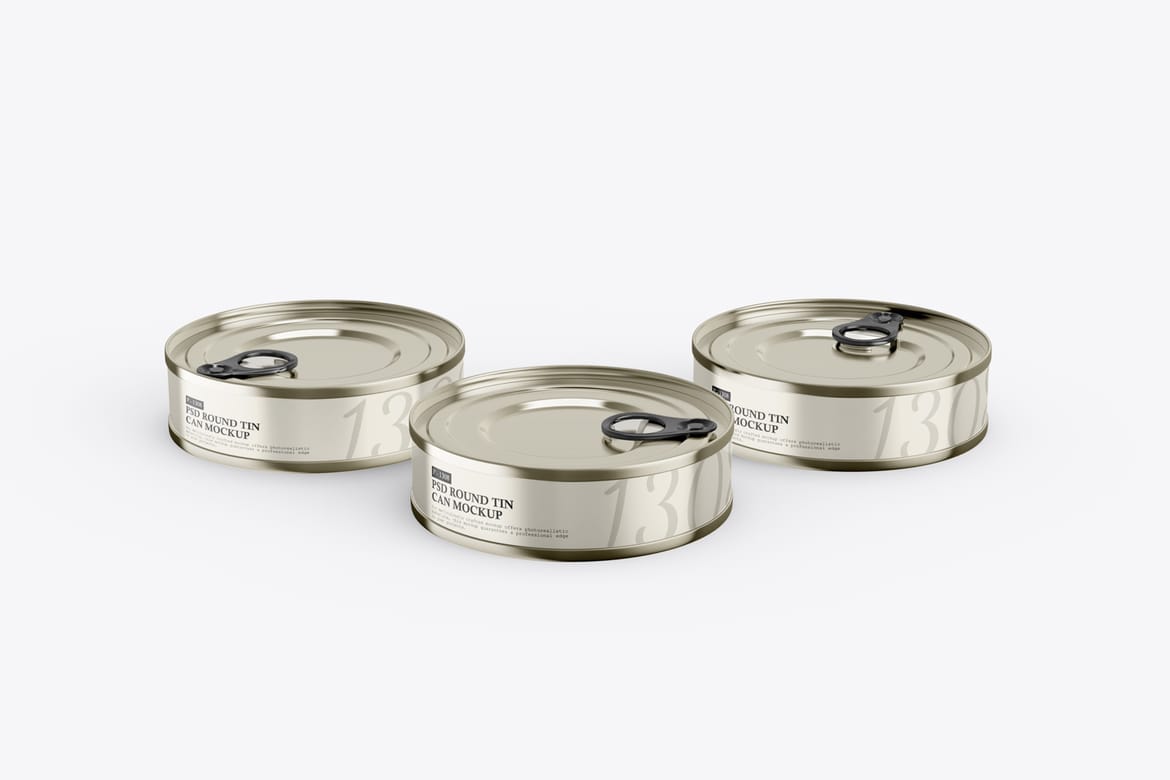 Tin Can PSD Mockup