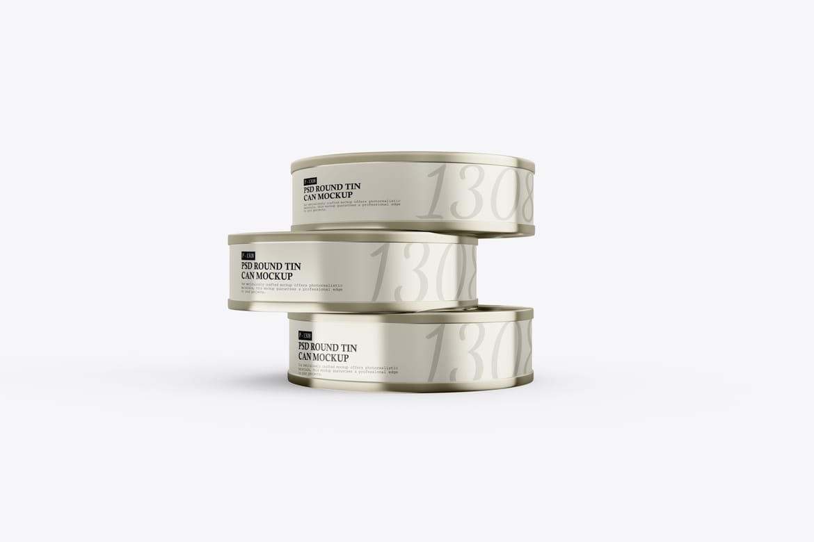 Tin Can PSD Mockup