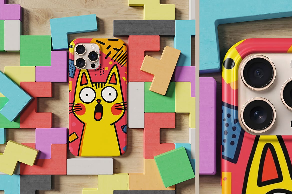 Children's Phone Case Mockup