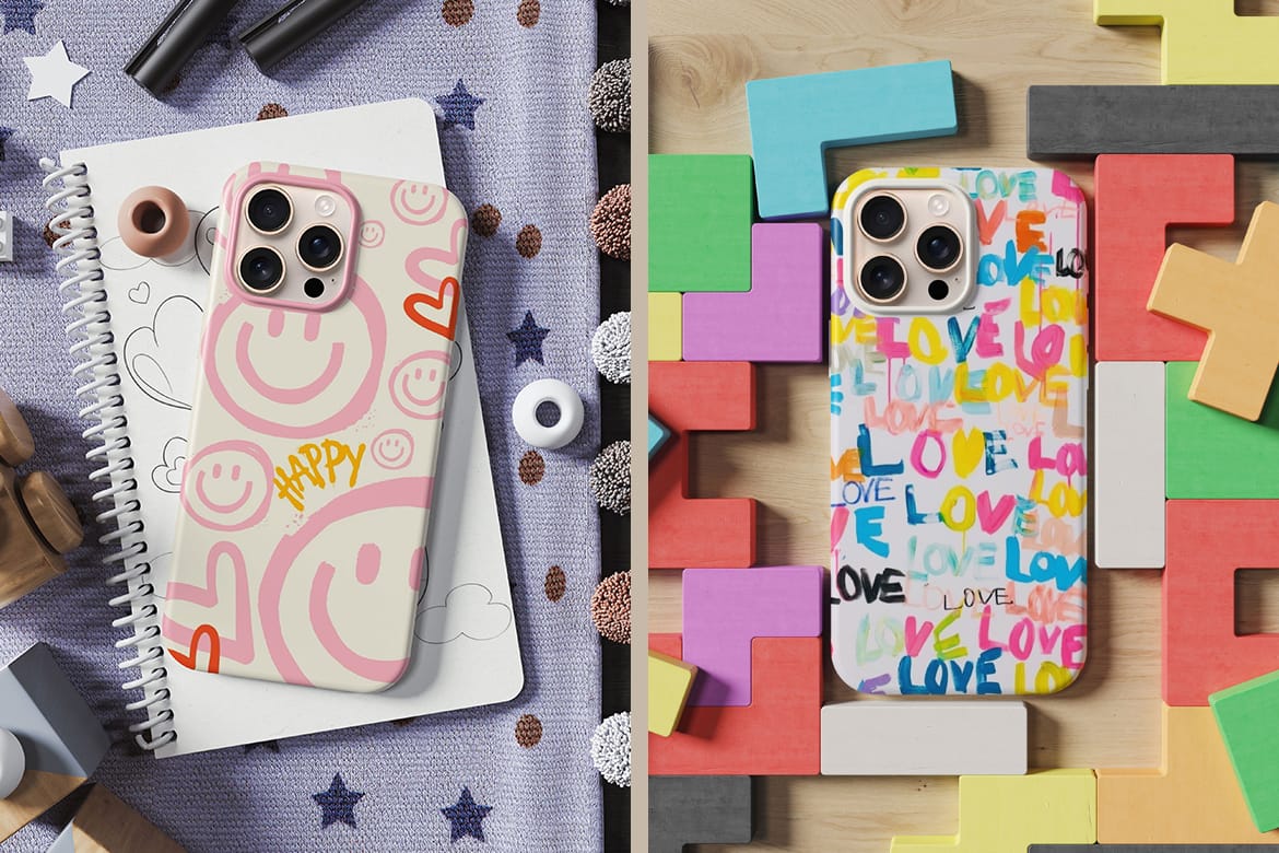 Children's Phone Case Mockup