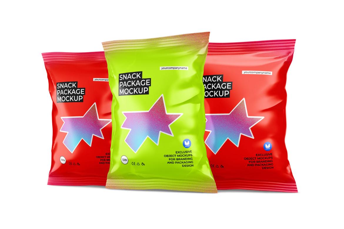 Chips Packet Mockup
