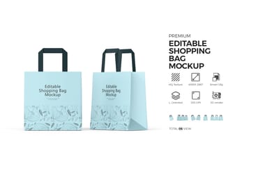 Paper Shopping Bag For Branding