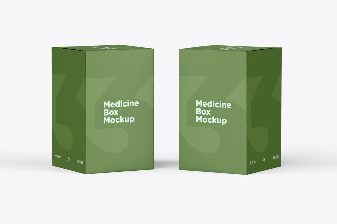 Medicine Bottle PSD Mockup