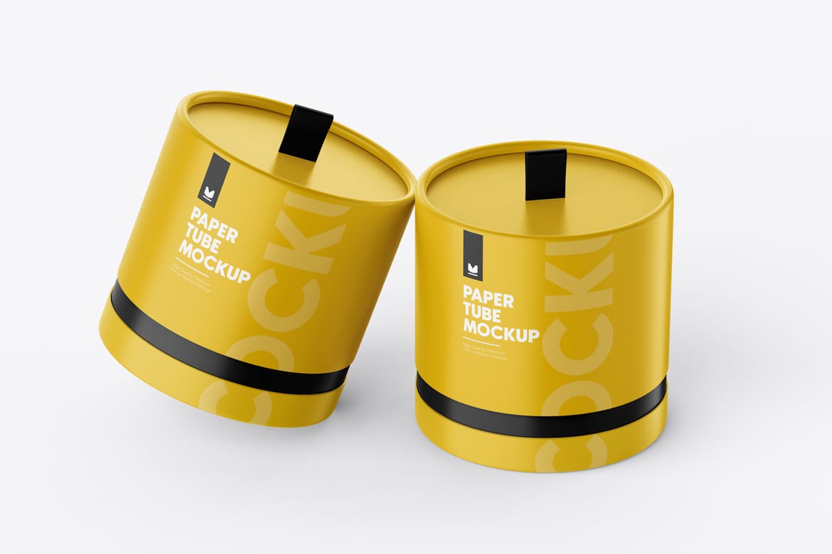Eco-Friendly Cosmetic Tube PSD Mockup
