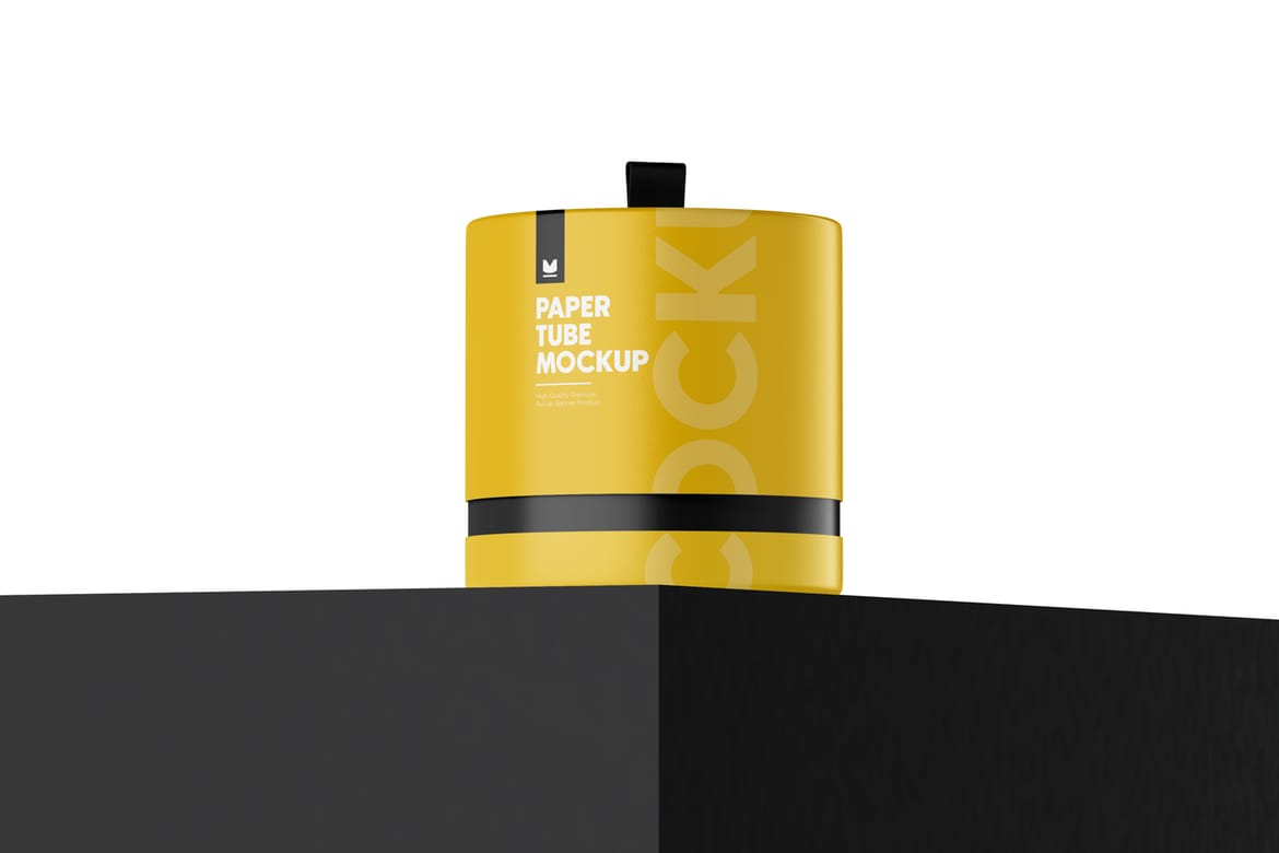 Eco-Friendly Cosmetic Tube PSD Mockup