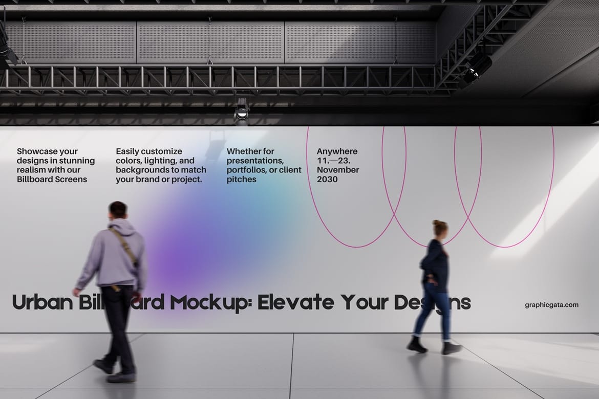 Urban Billboard Mockup
