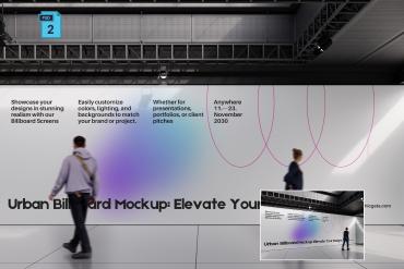 Urban Billboard Mockup
