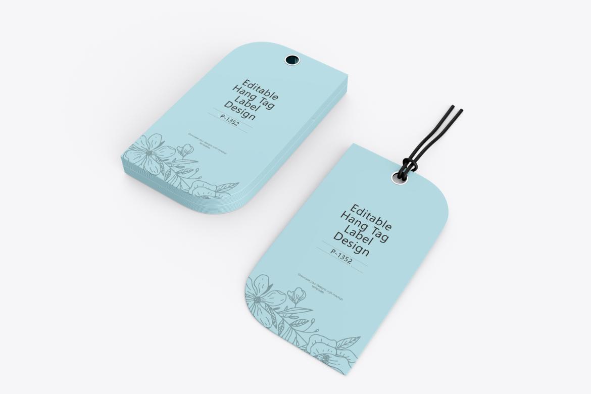 Hang Tag PSD Mockup