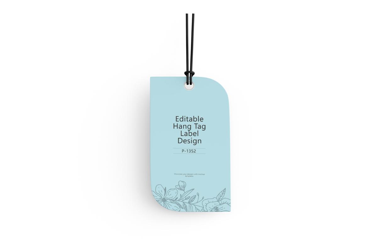 Hang Tag PSD Mockup