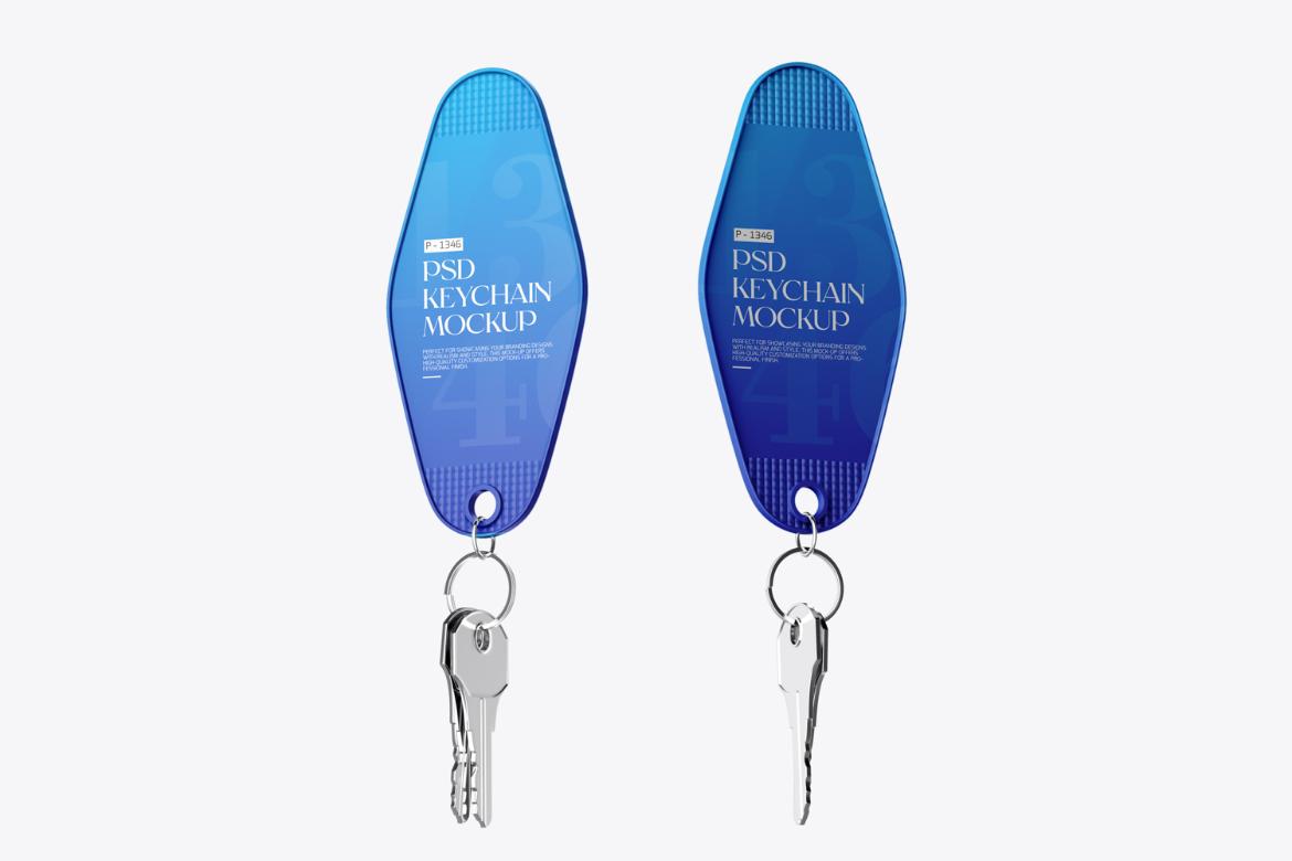 Keychain Branding Mockup