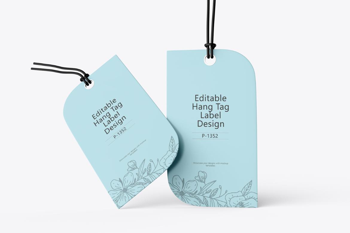 Hang Tag PSD Mockup