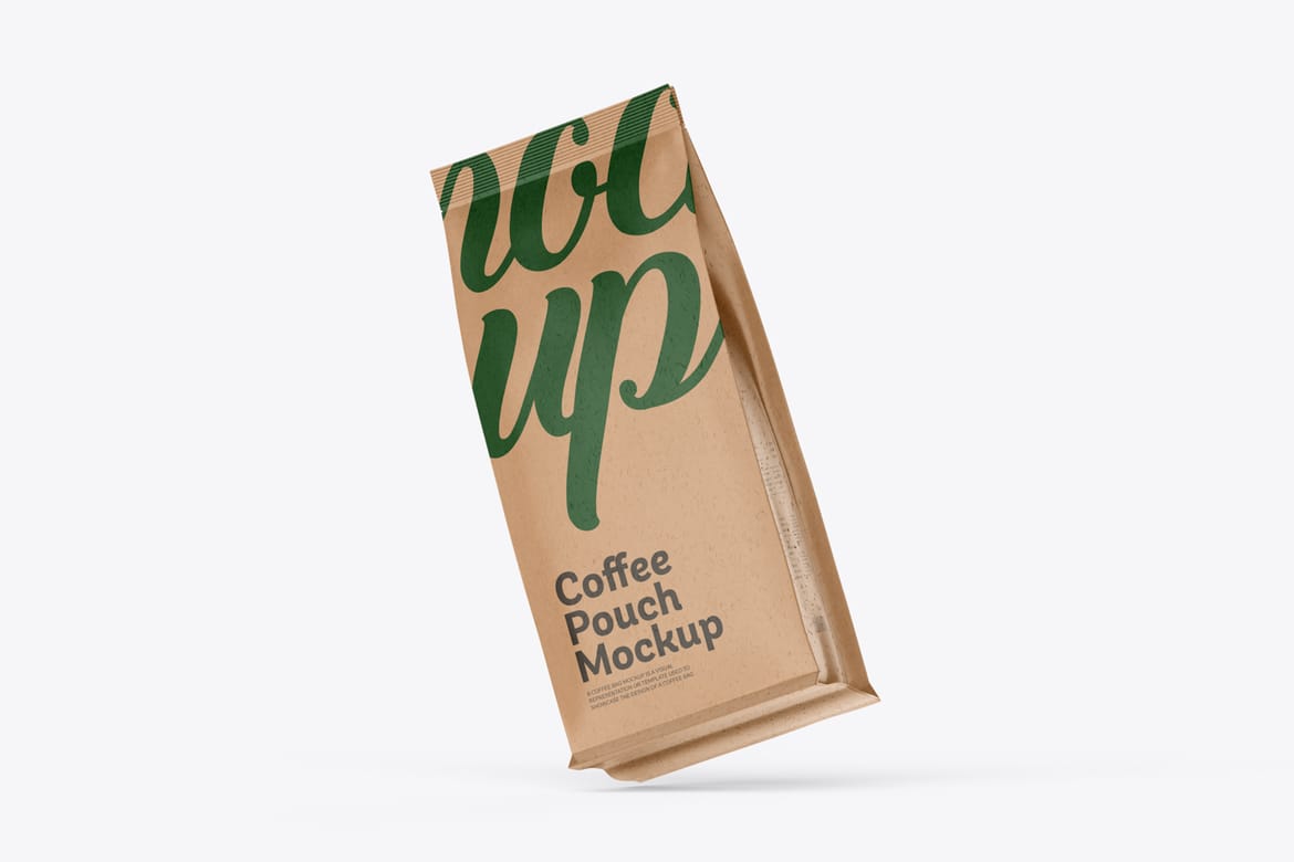 Coffee Pouch Mockup 