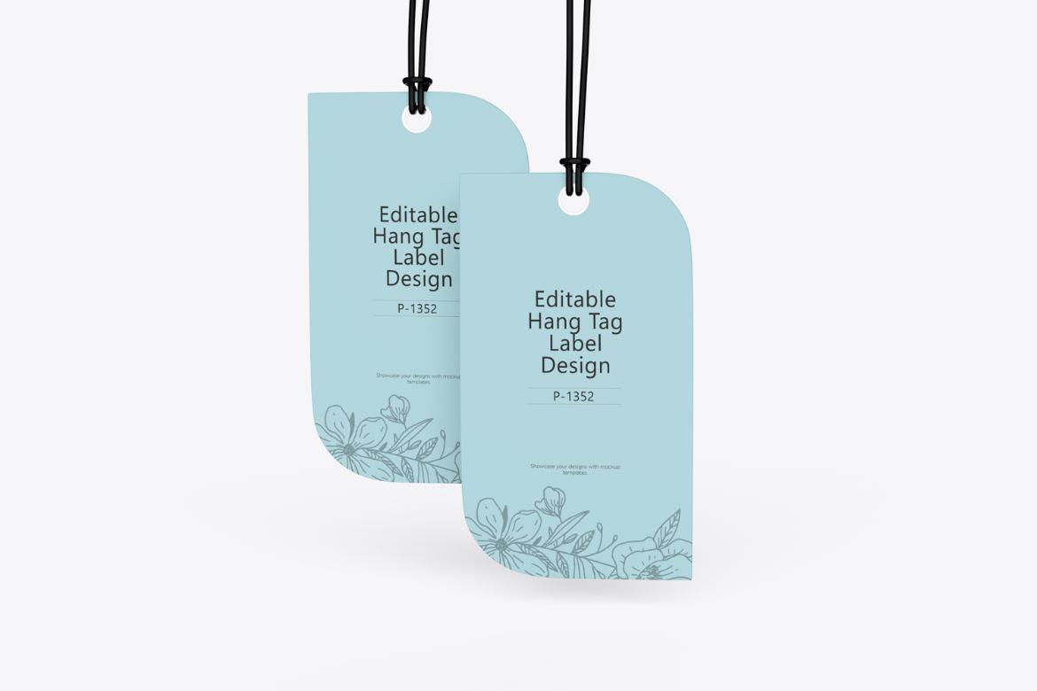 Hang Tag PSD Mockup