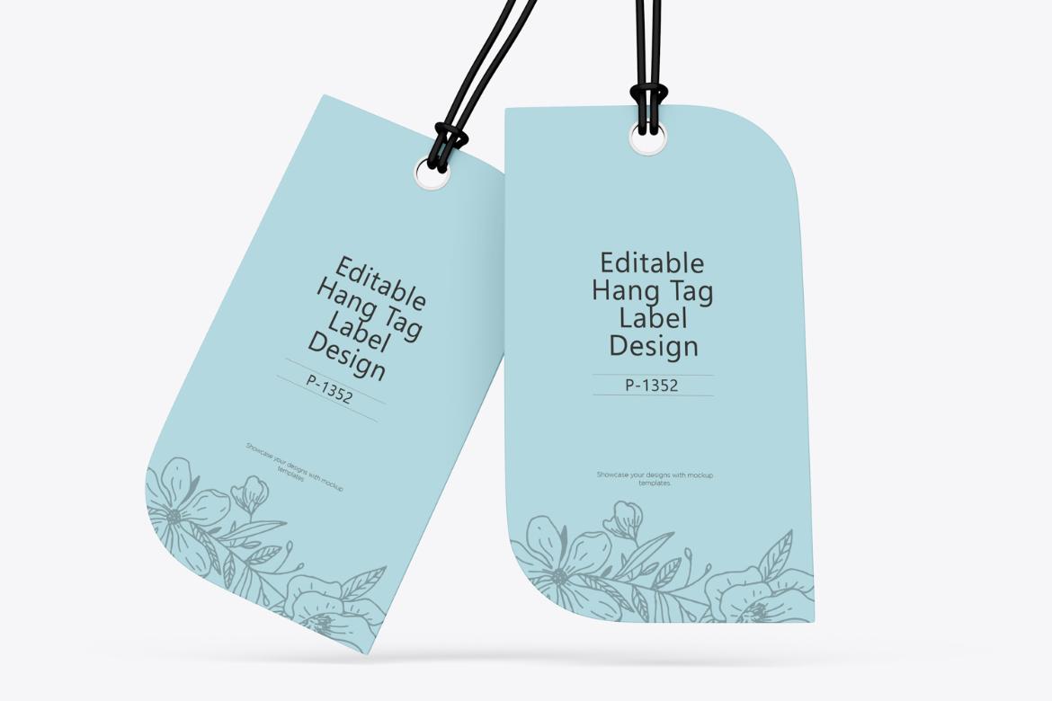 Hang Tag PSD Mockup