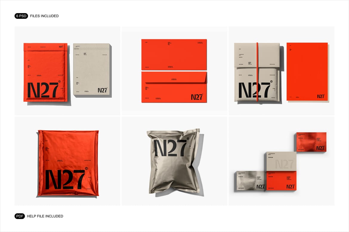 Brand Identity Mockup Set