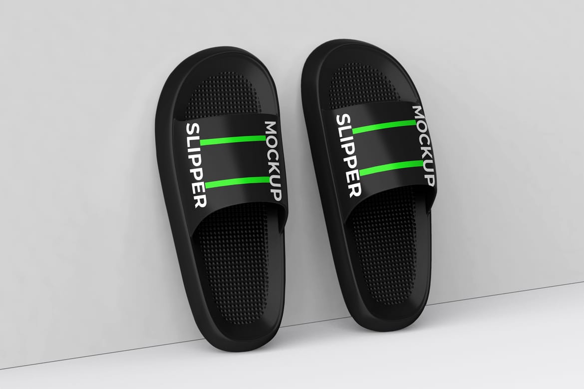 Plastic Slipper PSD Mockup