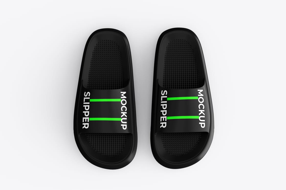 Plastic Slipper PSD Mockup